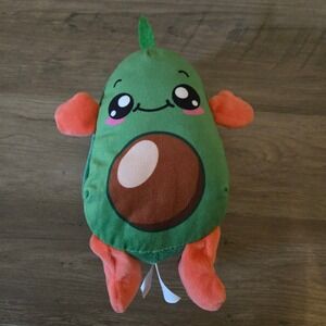 BMI Merchandise Plush Avocado Stuffed Toy Cute Kawaii Green Orange